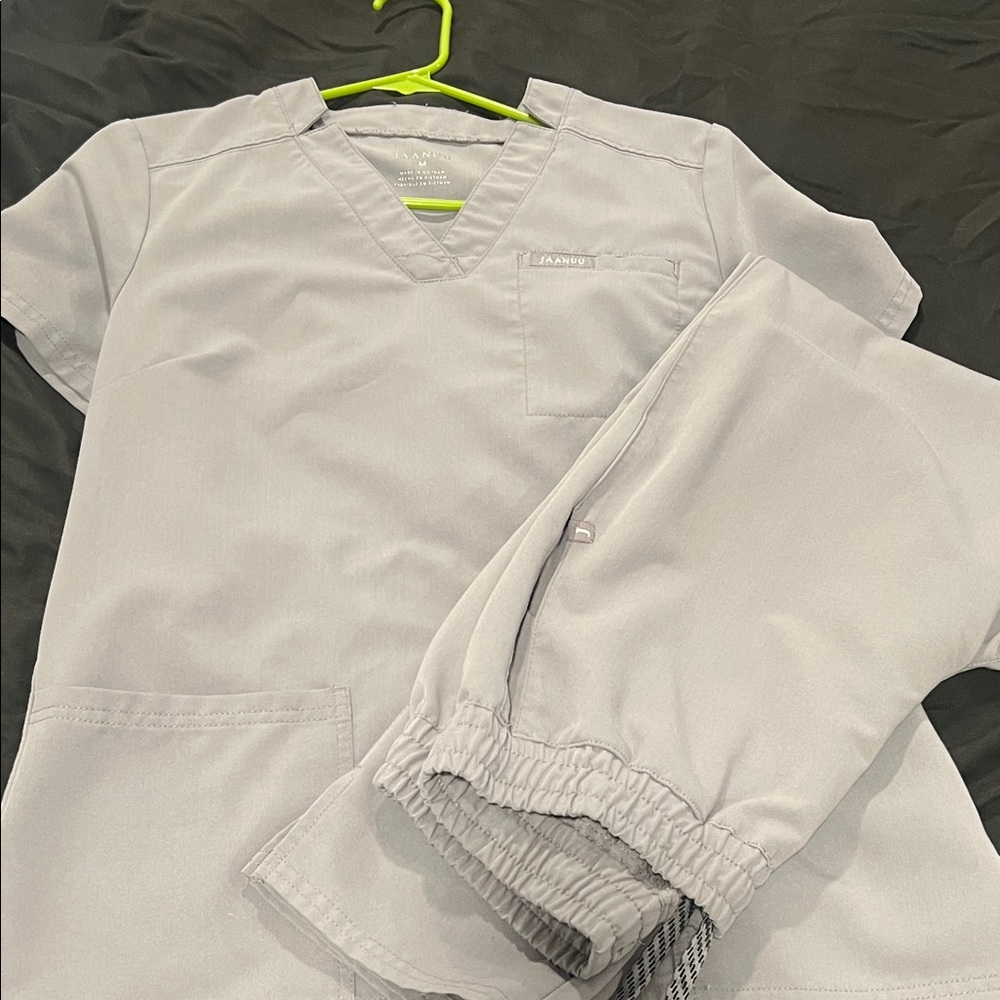 Gray Scrub Set